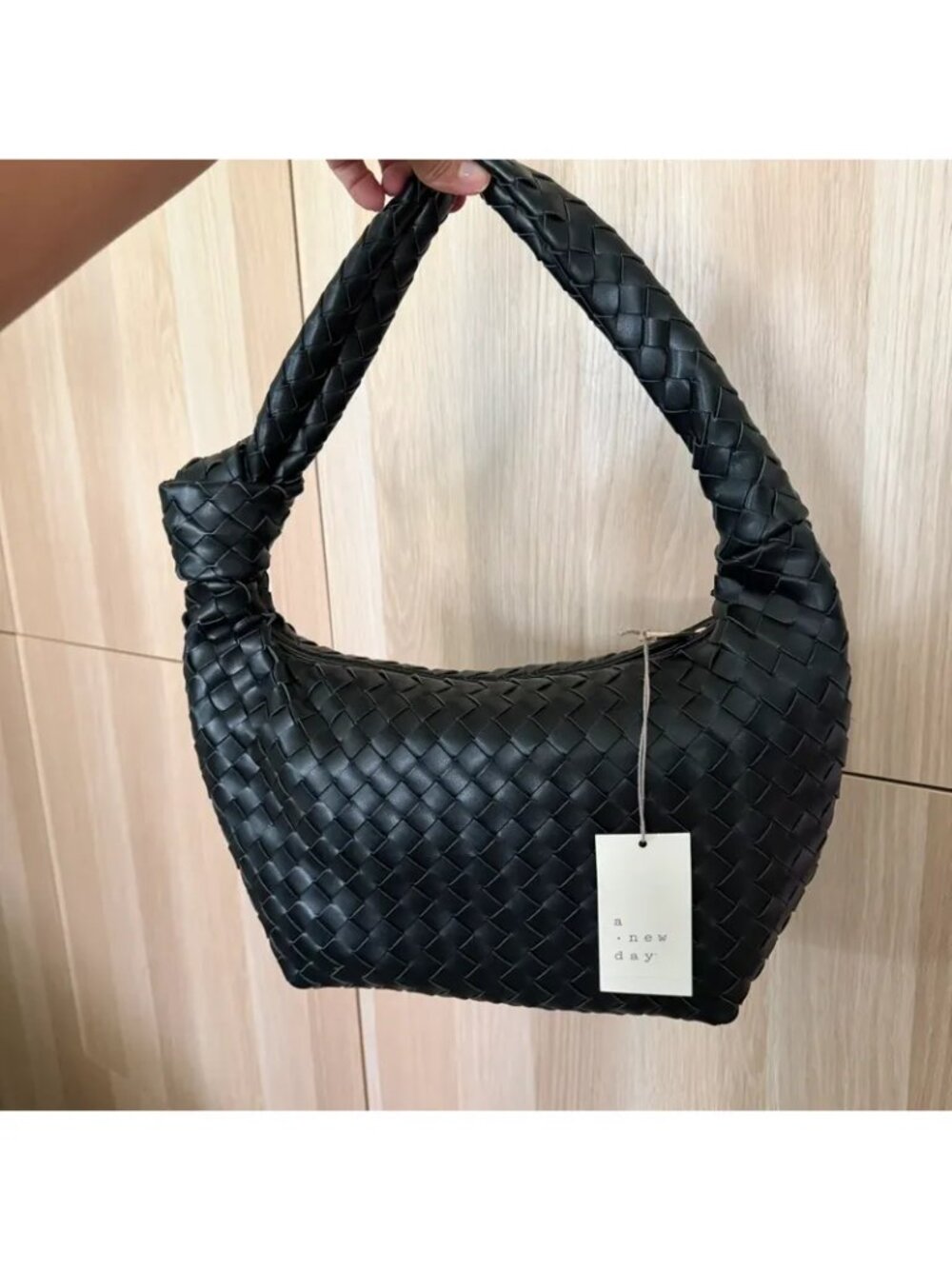A New Day Women’s Basket Weave Handbag
